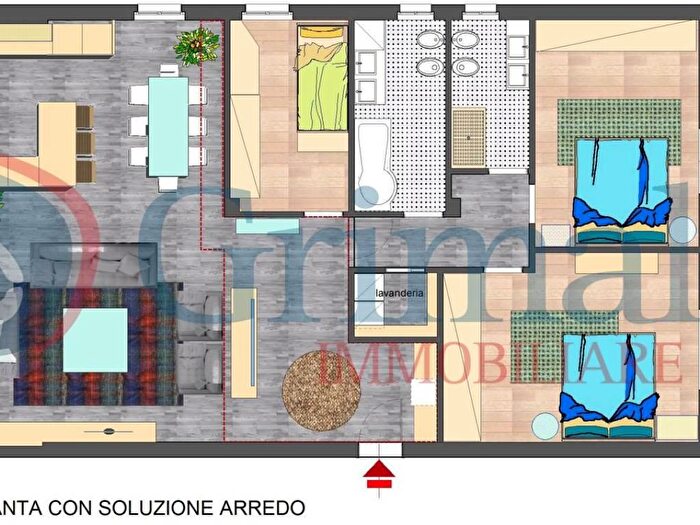 Appartamento con 5 locali in vendita in VIA SAN LUIGI GONZAGA SNC, Centro, Sant'Angelo Lodigiano