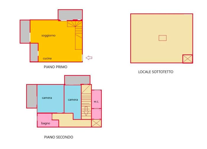 Appartamento con 5 locali in vendita in Via Giovanni Cantini, San Pietro in Palazzi Collemezzano Buca del Gatto, Cecina