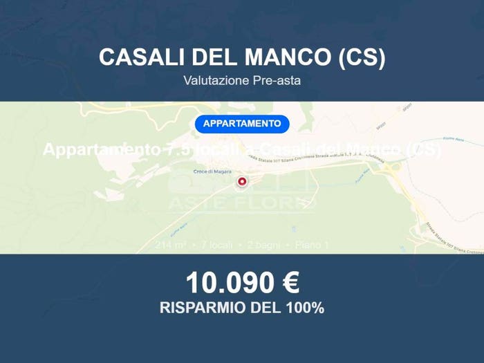 Appartamento con 6 locali in vendita in Croce di Magara di Camigliatello Silano, Casole Bruzio, Casali del Manco