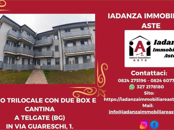 Appartamento trilocale in vendita in Via Guareschi, Telgate