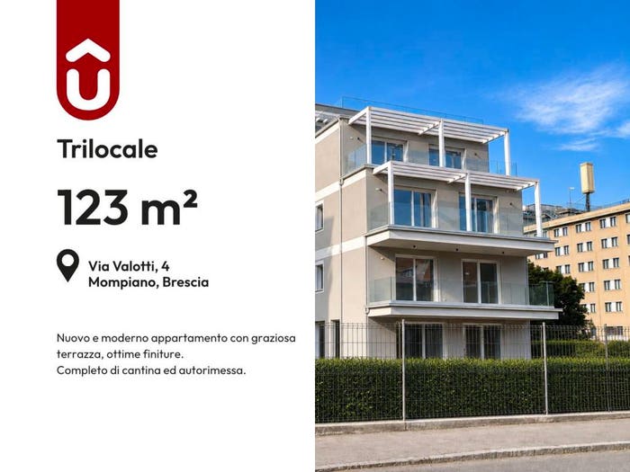 Appartamento trilocale in vendita in Via Senatore Diogene Valotti, Mompiano Costalunga, Brescia