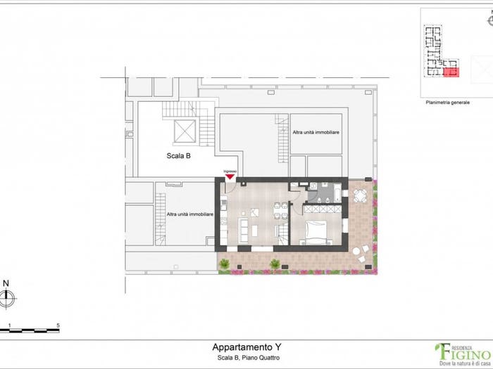 Appartamento quadrilocale in vendita in Via Ponte del Giuscano, Figino, Milano
