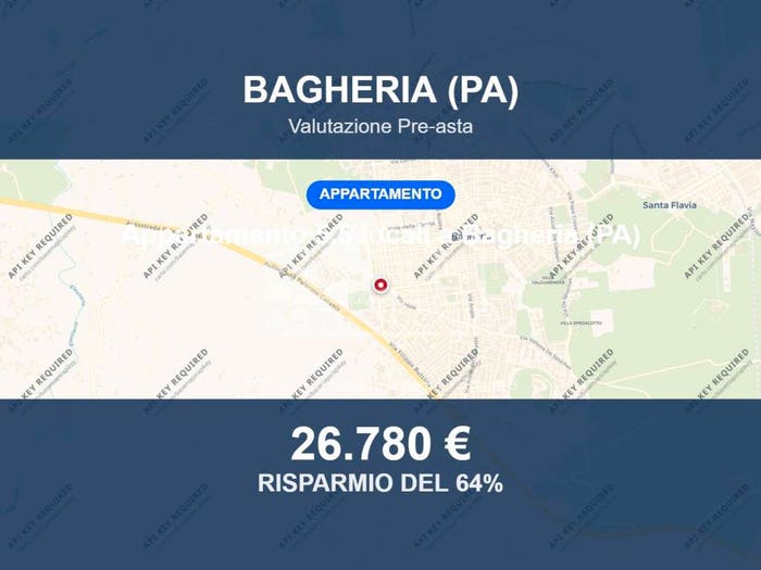 Appartamento trilocale in vendita in Via Domenico Gagliardo, Centro, Bagheria