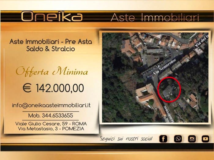 Appartamento con 5 locali in vendita in Via Nemorense, Nemi