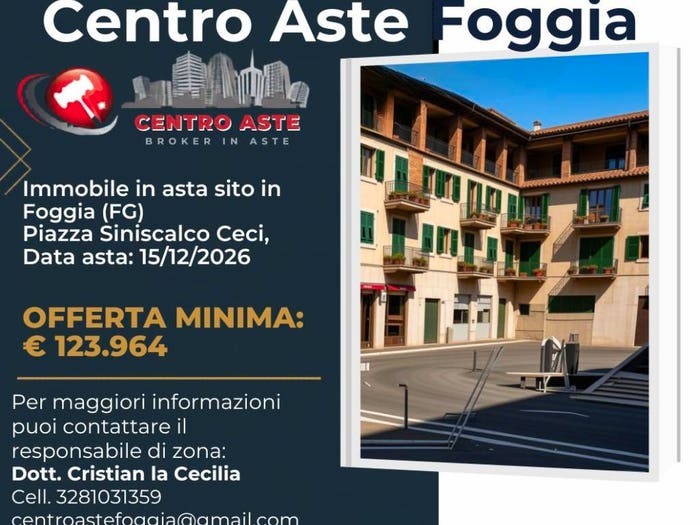 Appartamento con 6 locali in vendita in Piazza Siniscalco Ceci Foggia FG Italia, Centro Storico, Foggia