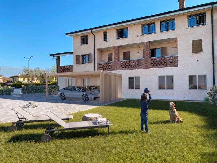 Appartamento trilocale in vendita in Via Germania, Eremo, Curtatone