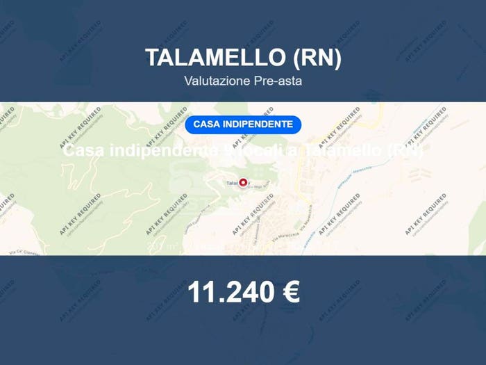 Casa con 6 locali in vendita in Via Archi, Centro, Talamello