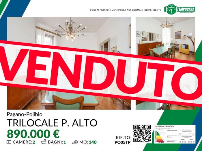 Appartamento trilocale in vendita in Via Polibio, Vercelli Wagner, Milano