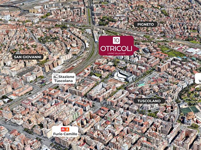 Appartamento trilocale in vendita in Via Otricoli, Furio Camillo, Roma