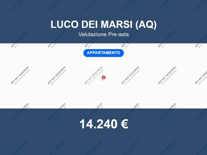 Appartamento trilocale in vendita in Via Del Gallo, Centro, Luco dei Marsi