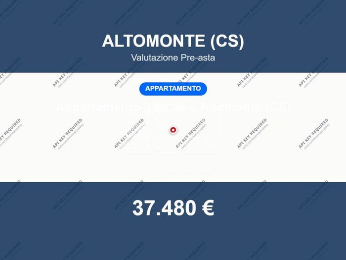 Appartamento trilocale in vendita in Contrada Steccato snc, Casello, Altomonte