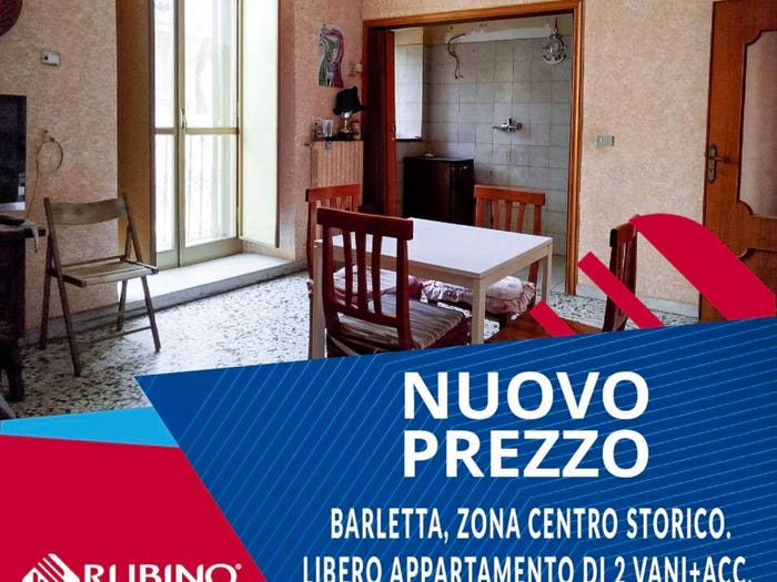 Appartamento bilocale in vendita in Via Mariano Santo, Centro Storico, Barletta