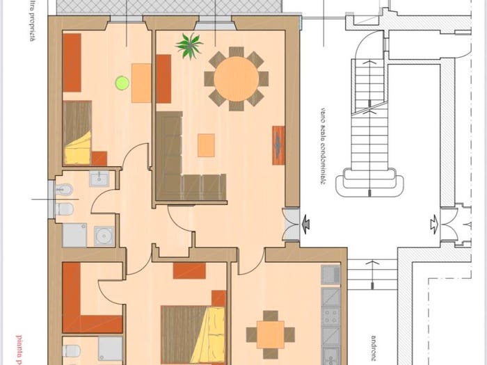 Appartamento quadrilocale in vendita in Corso Novembre, Pista, Alessandria