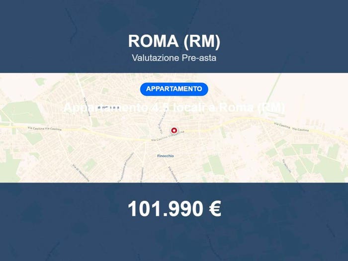 Appartamento quadrilocale in vendita in Via Casilina, Rocca Cencia, Roma