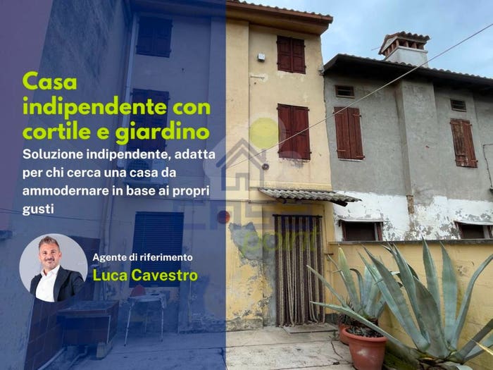 Casa quadrilocale in vendita in via Mazzini, Centro, Pomponesco