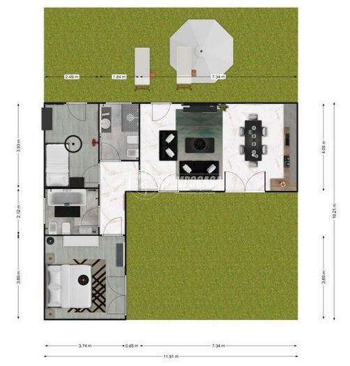 Appartamento trilocale in vendita in Via delle Rose snc, Centro, Garlasco