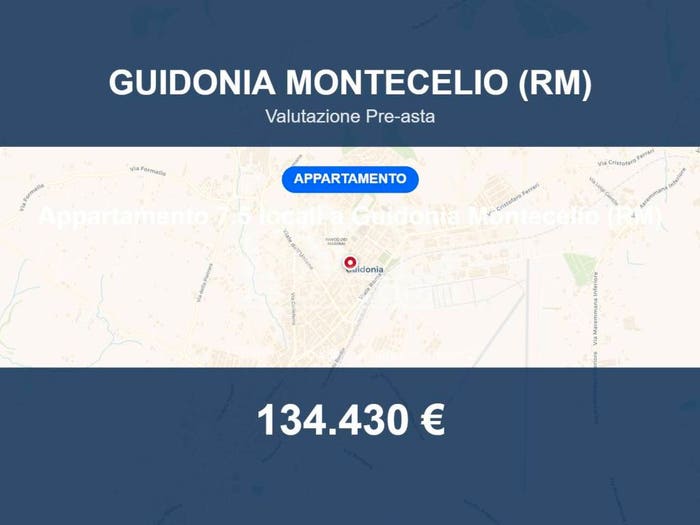Appartamento con 6 locali in vendita in Via Umberto Maddalena A, Centro, Guidonia Montecelio