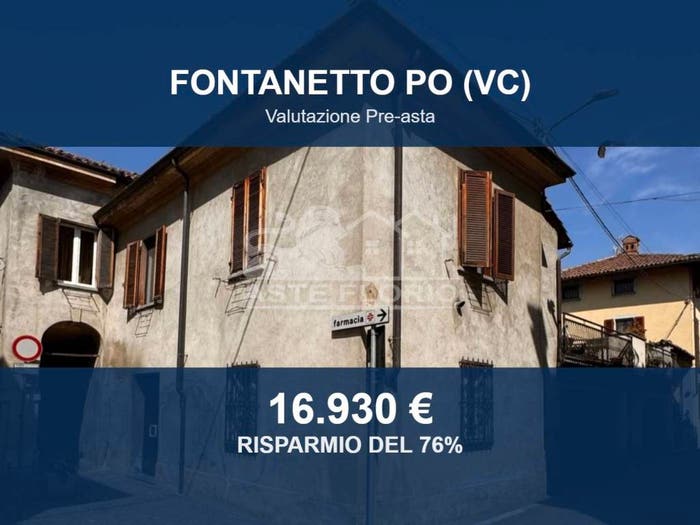 Casa con 5 locali in vendita in Via Giovan Battista Viotti bis, Fontanetto Po