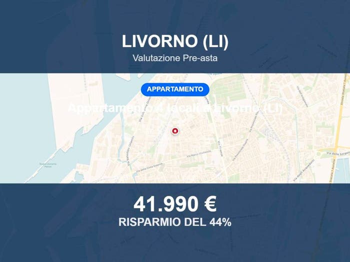 Appartamento quadrilocale in vendita in Via Francesco Pera, Corea Shangai Picchianti, Livorno
