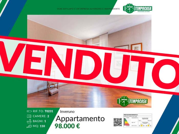 Appartamento trilocale in vendita in Via Marsala A, Centro, Inveruno