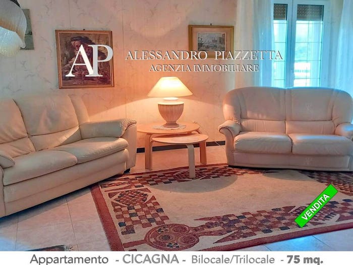Appartamento bilocale in vendita in Centro, Cicagna