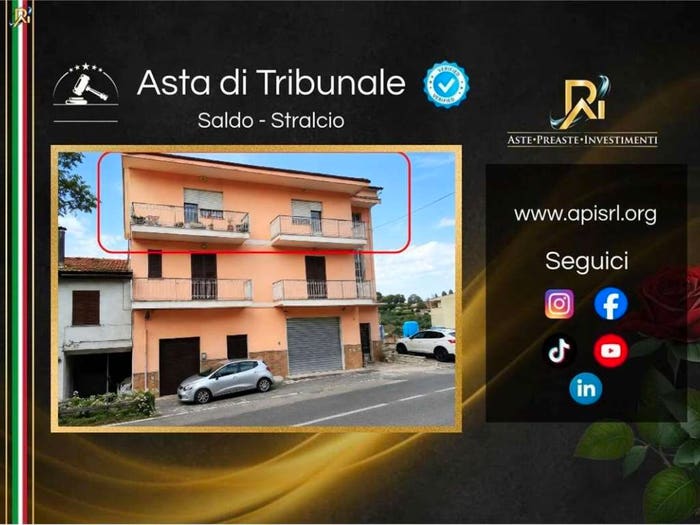 Appartamento con 5 locali in vendita in Via Croce Tani Fumone, Centro, Ferentino