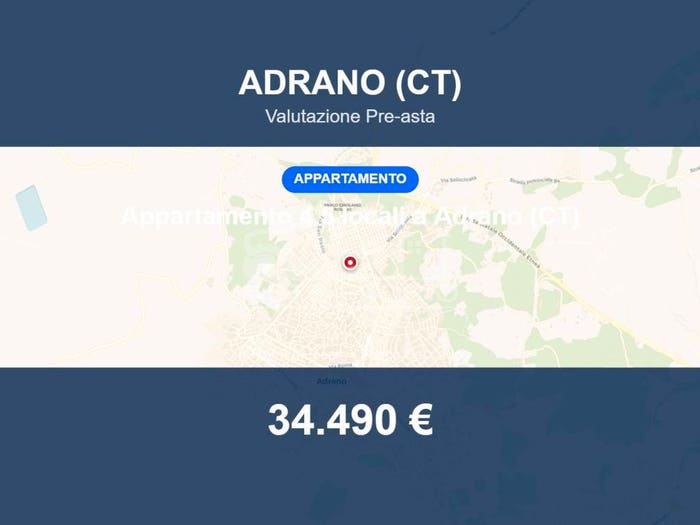 Appartamento quadrilocale in vendita in Via Gorizia, Adrano