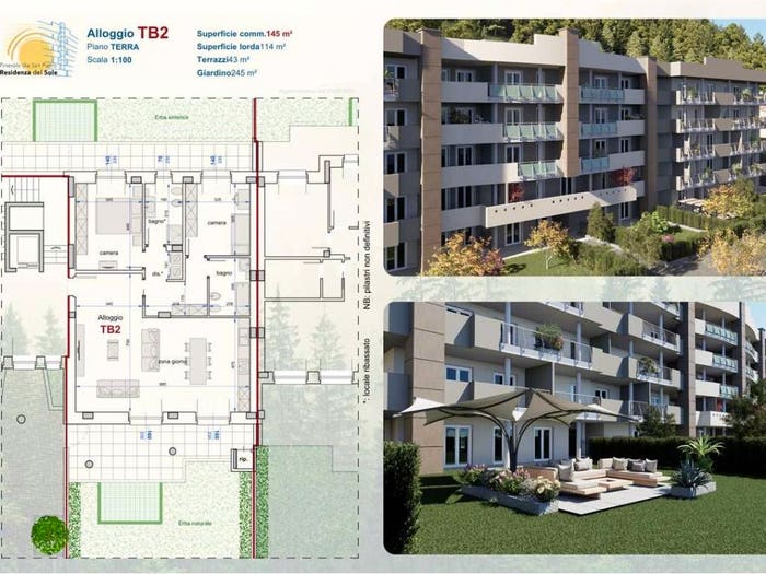 Appartamento quadrilocale in vendita in via san pietro val lemina, Ospedale Cottolengo, Pinerolo