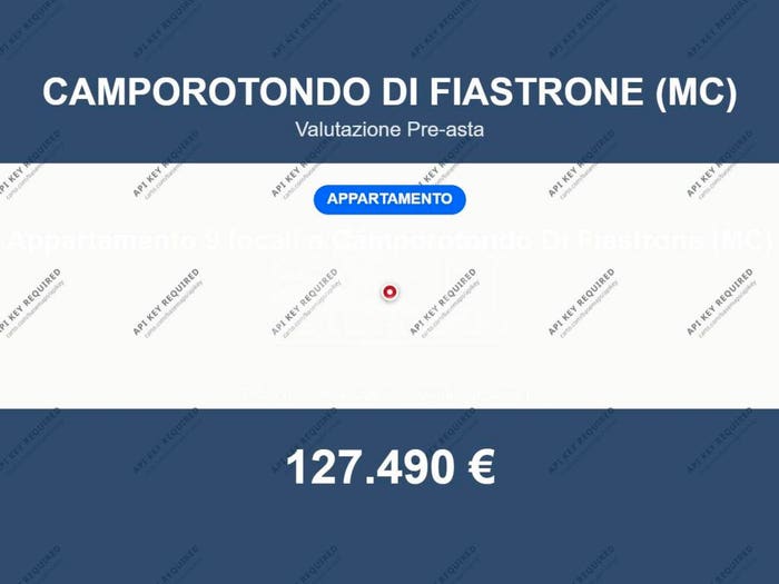 Appartamento con 6 locali in vendita in Contrada Colvenale A, Camporotondo di Fiastrone
