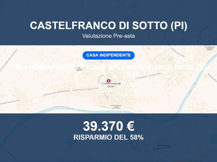 Casa quadrilocale in vendita in Via Cavour, Centro, Castelfranco di Sotto
