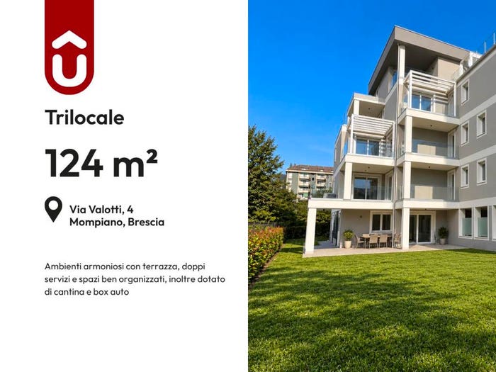 Appartamento trilocale in vendita in Via Senatore Diogene Valotti, Mompiano Costalunga, Brescia