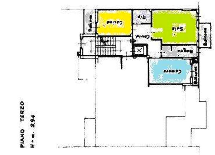 Appartamento trilocale in vendita in via Vittorio Veneto traversa, Via Fiorentina, Arezzo