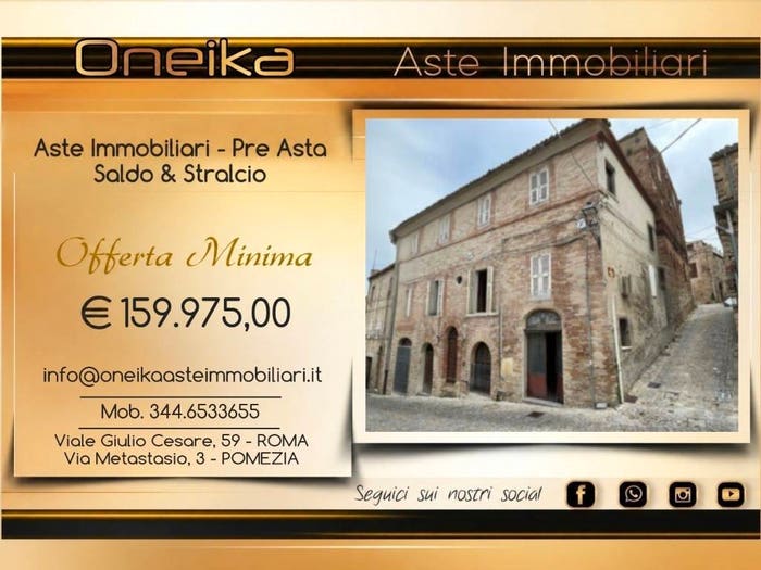 Casa con 6 locali in vendita in Via Roma, San Vittoria In Matenano, Santa Vittoria in Matenano