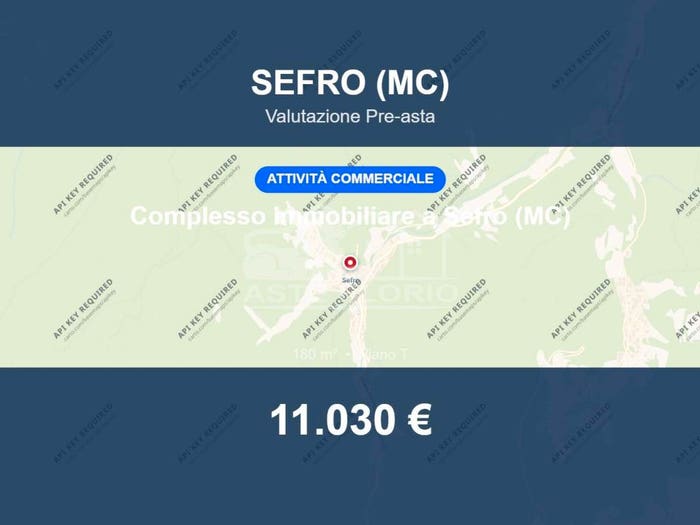 Appartamento monolocale in vendita in Strada Vicinale di Fiaga snc, Centro, Sefro