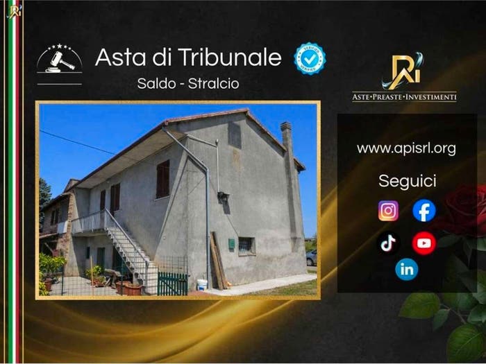 Casa quadrilocale in vendita in Via Molino, Marciano della Chiana