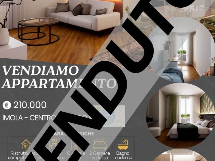 Appartamento trilocale in vendita in Via Emilia, Centro Storico, Imola