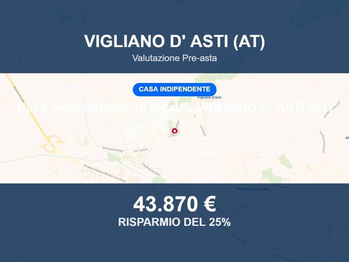 Casa con 6 locali in vendita in Via Duca d'Aosta, Centro, Vigliano d'Asti
