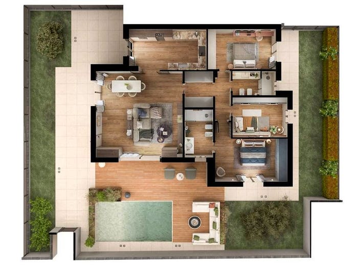 Appartamento con 5 locali in vendita in via Monte Calvari, Castelnuovo Rangone