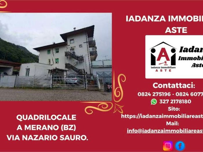Appartamento con 6 locali in vendita in Nazario Sauro, Merano