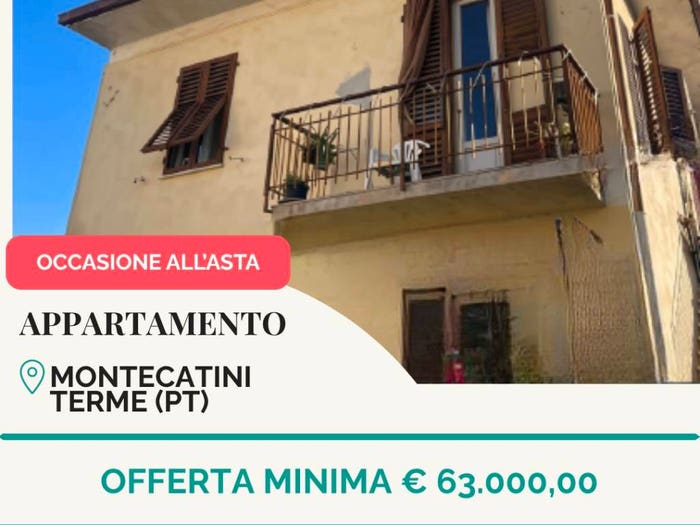 Appartamento trilocale in vendita in Via Silvio Pellico, MontecatiniTerme