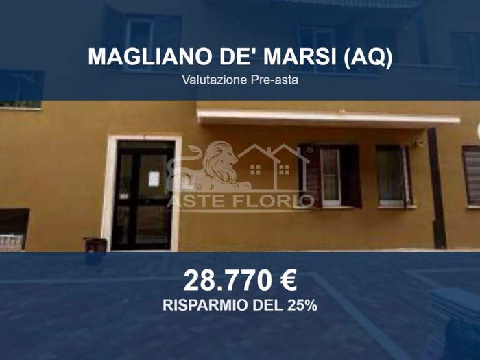 Appartamento quadrilocale in vendita in Via Don Orlando Di Iorio, Magliano De'Marsi, Magliano de' Marsi