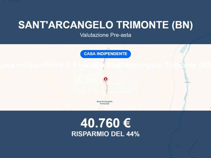 Casa con 5 locali in vendita in Via Vittorio Veneto, Sant'Arcangelo Trimonte