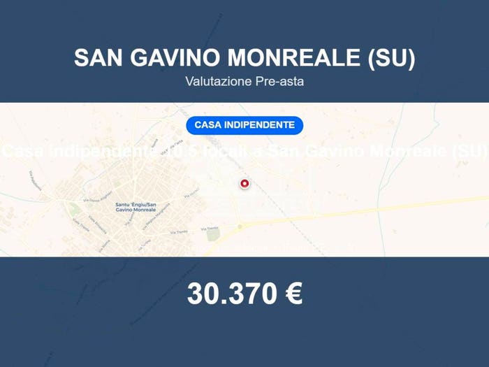 Casa con 5 locali in vendita in Via Baraccan, San Gavino Monreale