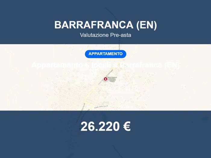 Appartamento con 6 locali in vendita in Via Generale Cannada SNC, Barrafranca