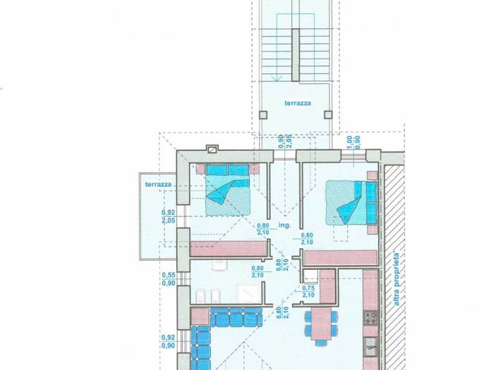 Appartamento quadrilocale in vendita in Riva Zaccaria Gregori, Centro, Grado