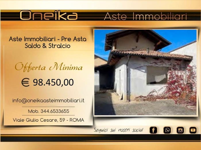 Appartamento trilocale in vendita in Via Don Donato Olivero, Sanfrè