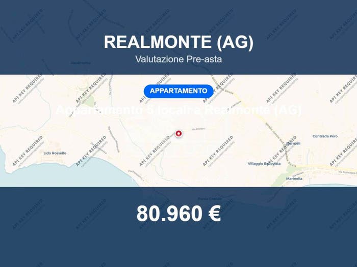 Appartamento trilocale in vendita in Contrada Scavuzzo, Centro, Realmonte