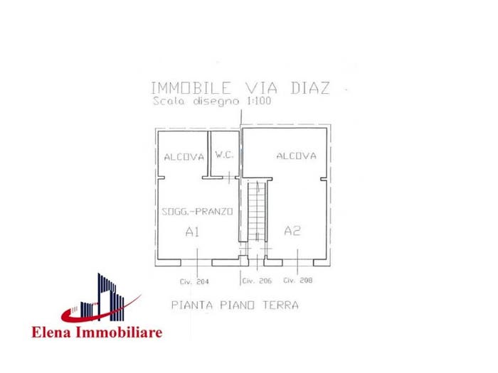 Casa in vendita in Via Armando Diaz, Centro, Alcamo