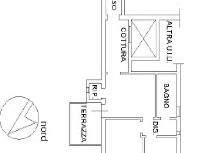 Appartamento trilocale in vendita in San Frediano, Firenze