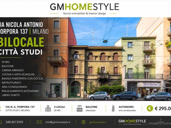 Appartamento bilocale in vendita in Via Nicola Antonio Porpora, Casoretto, Milano